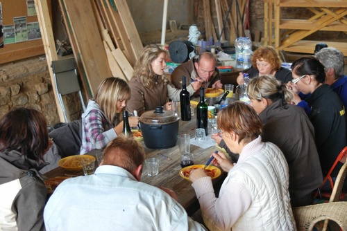 Nach so viel Anstrengung - Hunger!